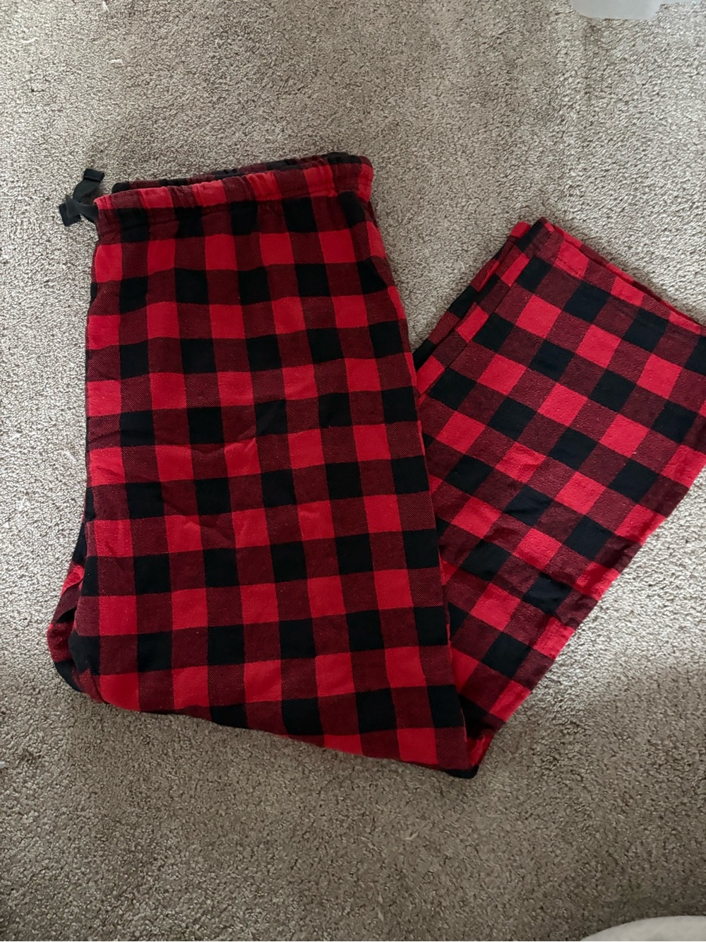 Red and Black Buffalo Plaid Lounge Pants